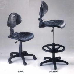 Sgabelli in poliuretano regolabili